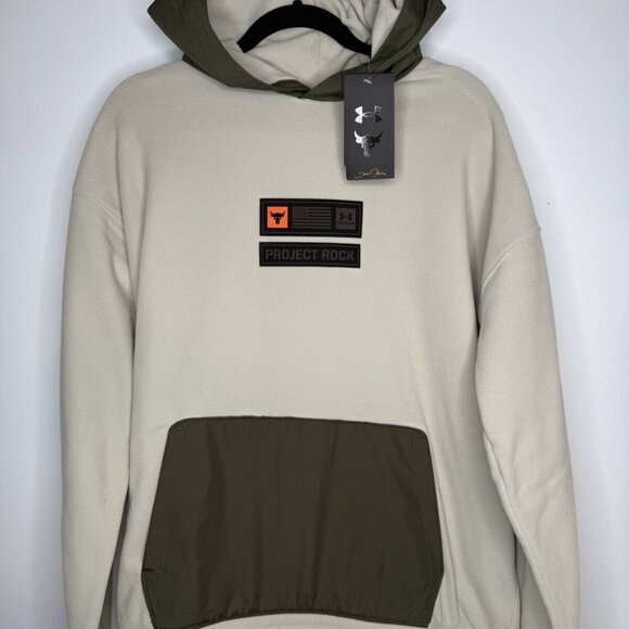 Project Rock Veterans Day Fleece Hoodie $110 MSRP BRAND NEW Size Large - Picture 1 of 3